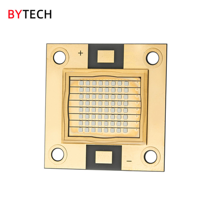 400nm 410nm COB โมดูล LED BYTECH CNG3737 100W UV LED สำหรับการพิมพ์ 3D